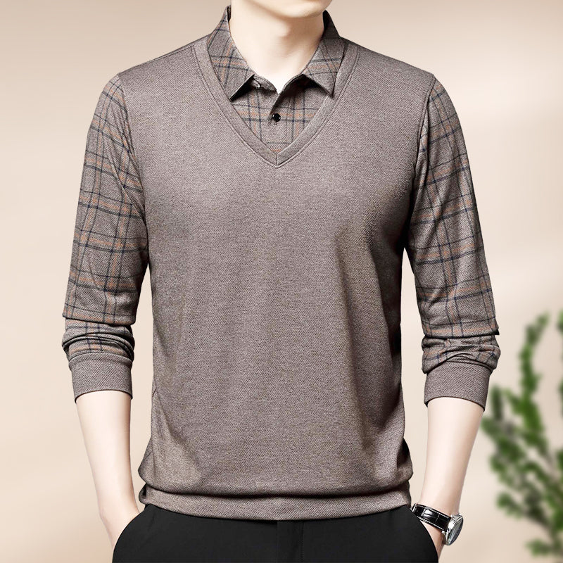 👔 Camisas Casuales de Manga Larga para Hombre – Conjunto de Dos Piezas para un Look Moderno y Cómodo ✨👕