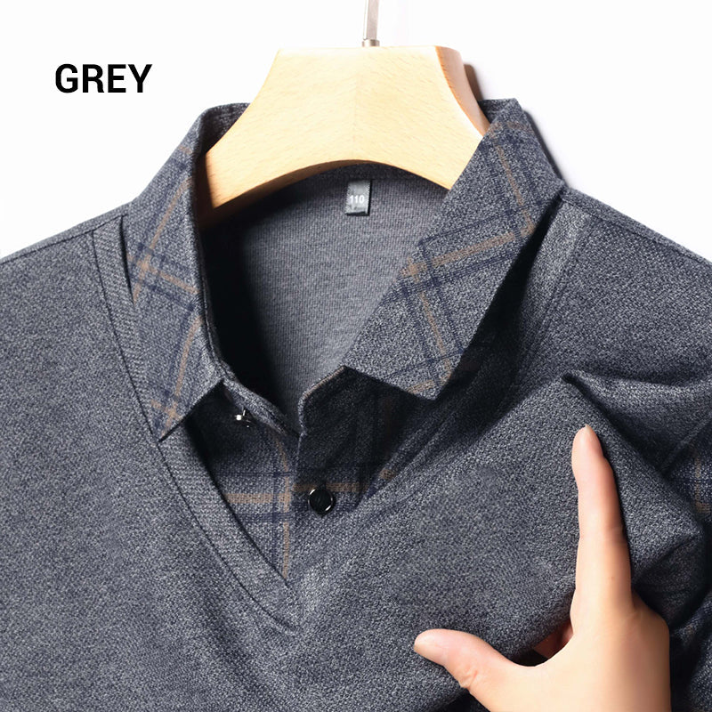 👔 Camisas Casuales de Manga Larga para Hombre – Conjunto de Dos Piezas para un Look Moderno y Cómodo ✨👕