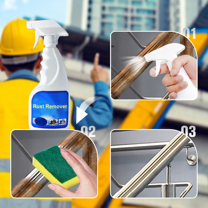 🛠️✨ Removedor de Óxido Eficaz para Metal – Limpieza Rápida y Profunda para Restaurar Superficies Metálicas 🧼🔩