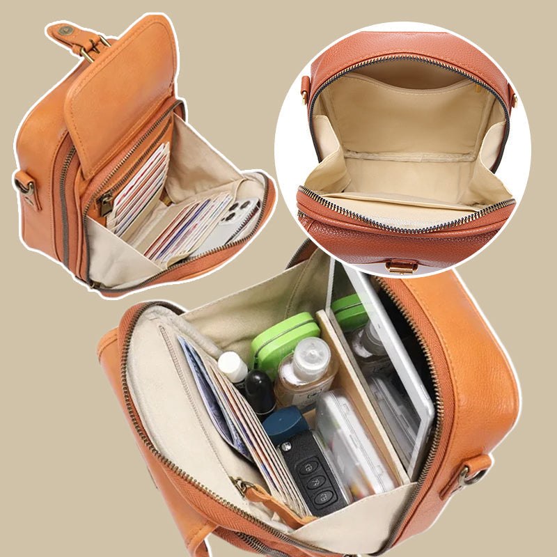 🎒✨ Mochila Vintage de Gran Capacidad para Mujer – Estilo Clásico, Espacio Amplio y Comodidad para el Día a Día 🌸💼