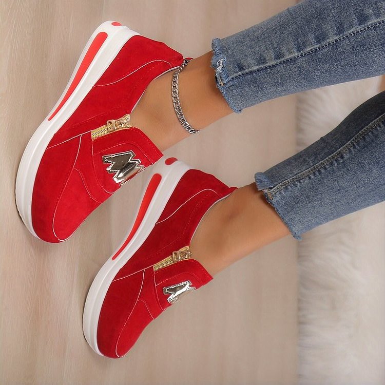 👟 Zapatillas Ortopédicas de Plataforma para Mujer – Comodidad y Estilo para Todo el Día ✨💖