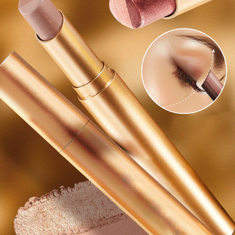 🔥 50% DE DESCUENTO 🔥   ✨ 3 Colores en 1 Barra de Sombra de Ojos   Un Solo Toque, Maquillaje Perfecto 💄😍