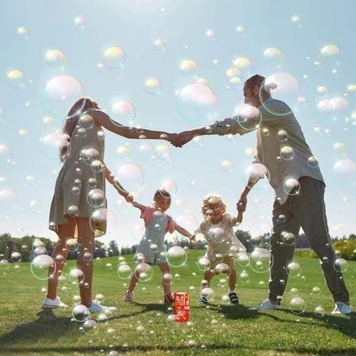 🎉 ¡Feliz Año Nuevo! 🎆 Máquina de Burbujas Iluminada – Diversión y Magia para Toda la Familia ✨🫧