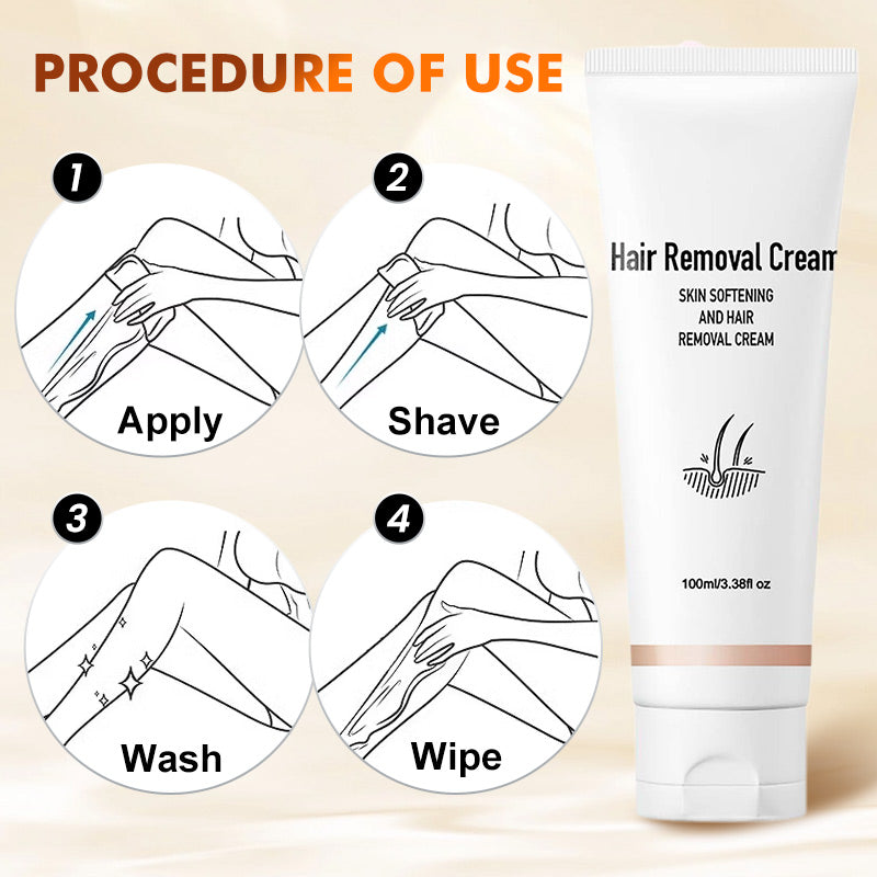 ✨ Crema Depilatoria Aromática y Versátil – Suavidad y Eficacia para una Piel Lisa y Sin Irritación 💖🌸