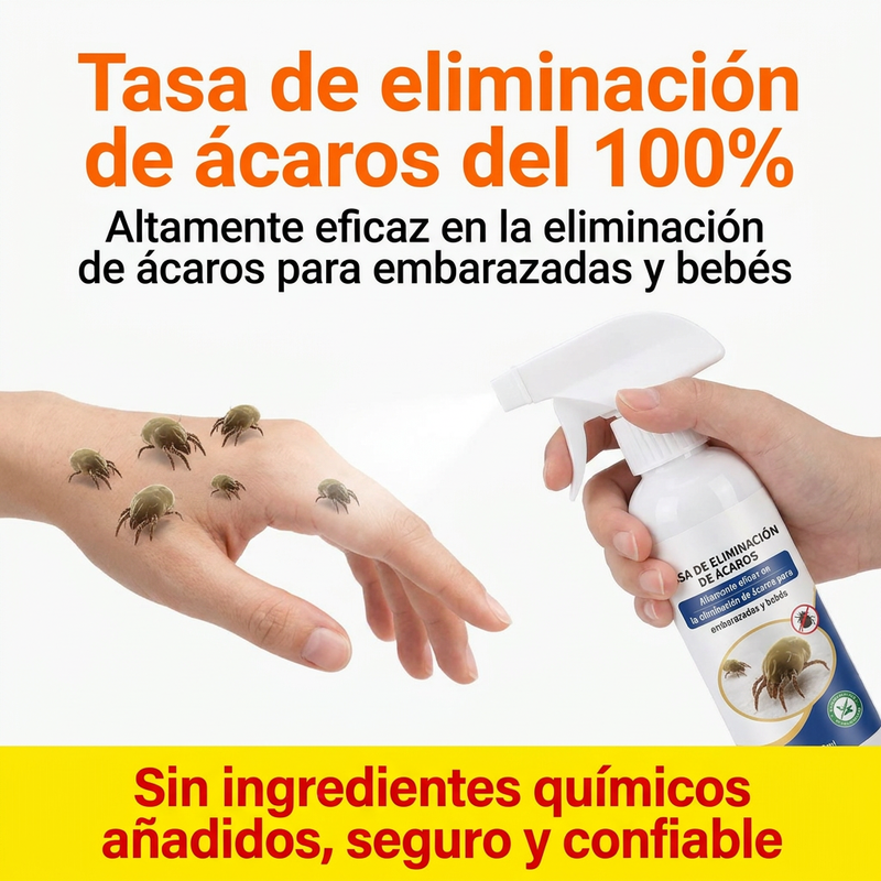 ⏰🔥 ¡50% DE DESCUENTO POR TIEMPO LIMITADO! 🌿 Spray Botánico Multiusos – Elimina Ácaros y Protege tu Hogar ✨🏠