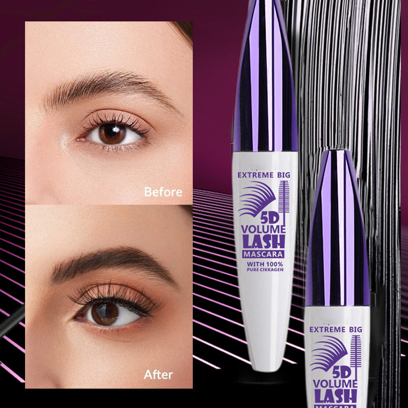 ✨💖 ¡OFERTA 50% OFF! Máscara de Pestañas Resistente al Agua – Volumen y Larga Duración