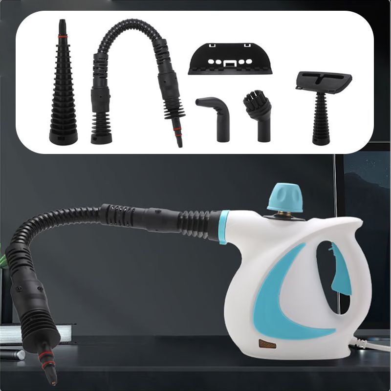 💨 Limpiador a Vapor Multisuperficie de Mano – Potente 1050 W para Limpieza Natural y Eficaz ✨🏠