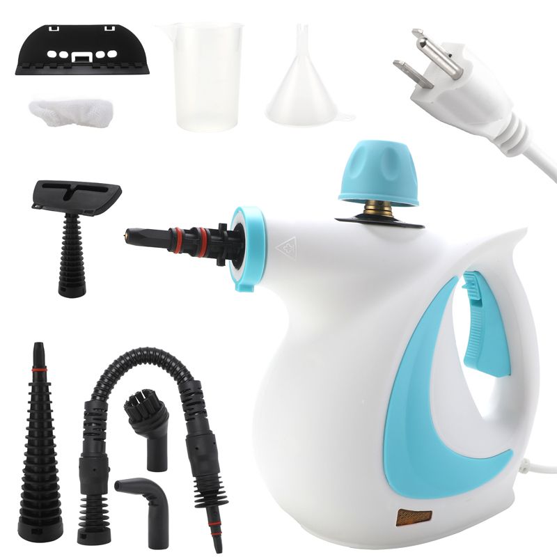 💨 Limpiador a Vapor Multisuperficie de Mano – Potente 1050 W para Limpieza Natural y Eficaz ✨🏠
