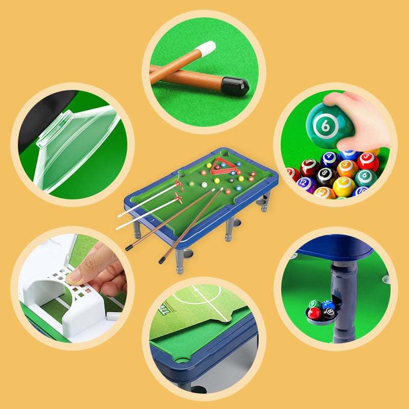 🎄Oferta especial de Navidad🎄Juego de mesa de juegos portátil compacto 6 en 1