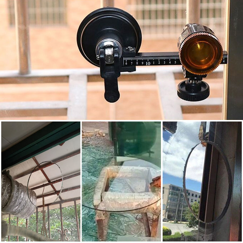 ⏰ ¡Oferta Limitada 50% OFF! 🔧 Cortador de Brújula para Vidrio – Preciso, Fácil de Usar y Profesional ✨🏠