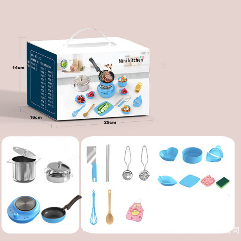 🎁👦👧 ¡El Mejor Regalo! 🍳 Mini Juguetes de Cocina para Niños — Juego de 22 Piezas 🥄✨ | ¡Envío Gratis! 📦💖