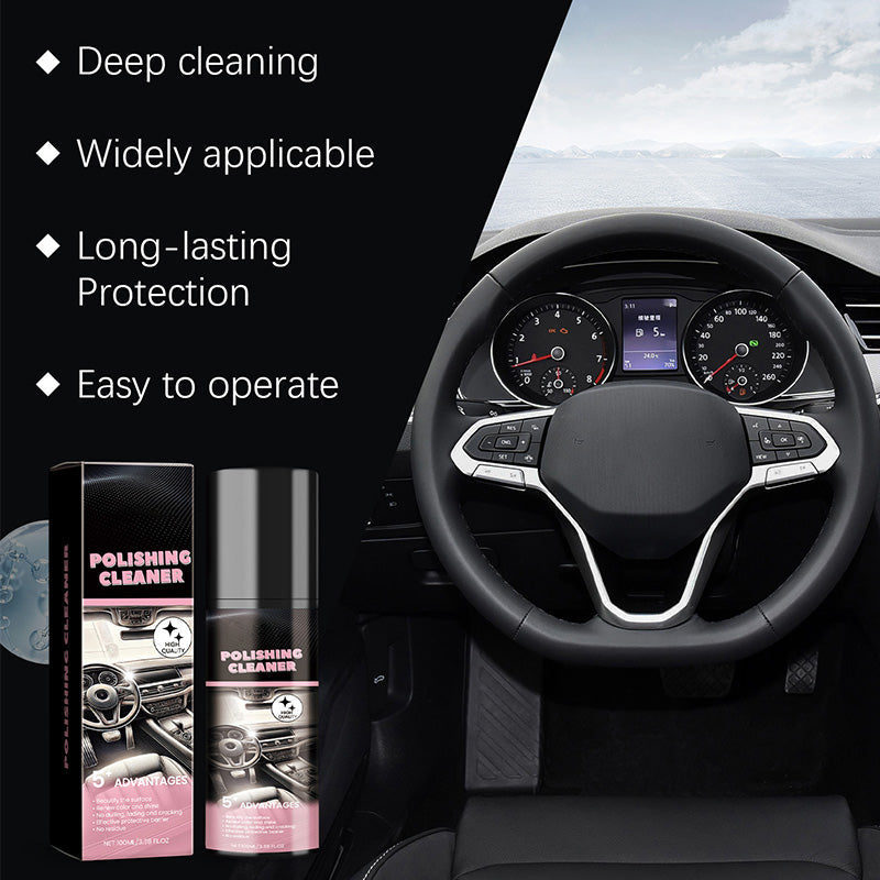 ⏰Oferta por tiempo limitado: 🎉Compra 2 y recibe 1 gratis🚗✨ – Limpiador de Interior de Automóviles de 100 ml