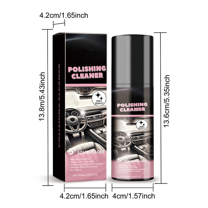 ⏰Oferta por tiempo limitado: 🎉Compra 2 y recibe 1 gratis🚗✨ – Limpiador de Interior de Automóviles de 100 ml