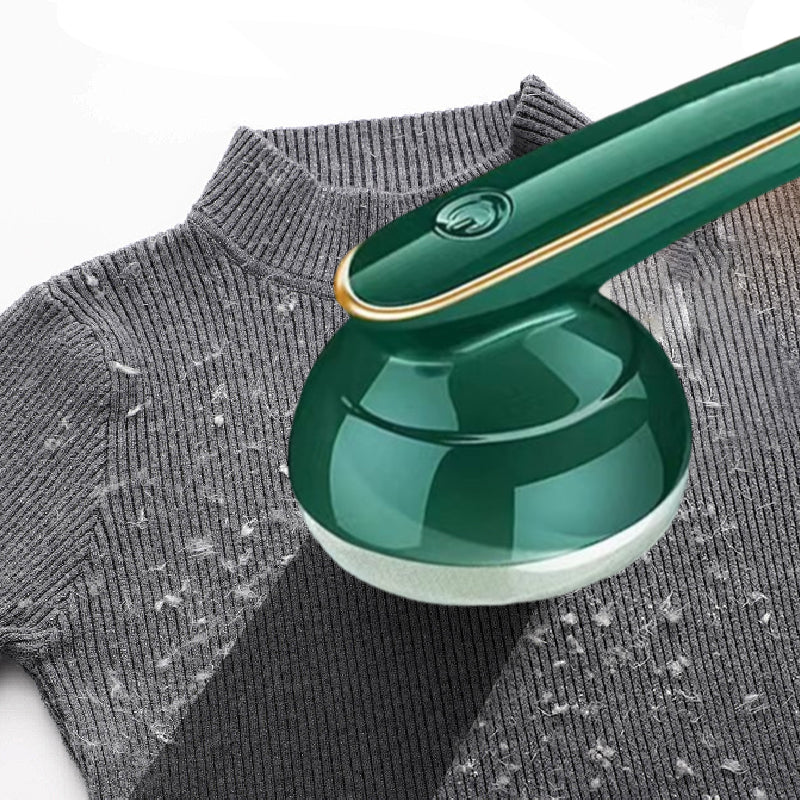 🔥 ¡50% DE DESCUENTO! 🔥  Máquina Recargable para Eliminar Bolas de Pelo – Elimina Pelusas y Bobas de Ropa y Telas con Facilidad ✨👚🧥