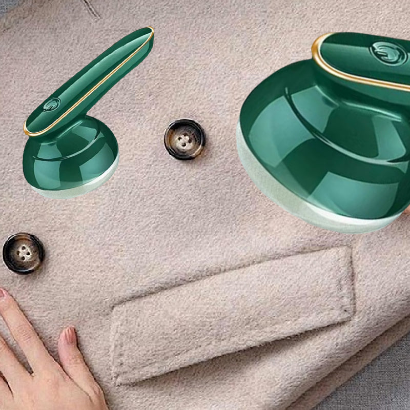🔥 ¡50% DE DESCUENTO! 🔥  Máquina Recargable para Eliminar Bolas de Pelo – Elimina Pelusas y Bobas de Ropa y Telas con Facilidad ✨👚🧥