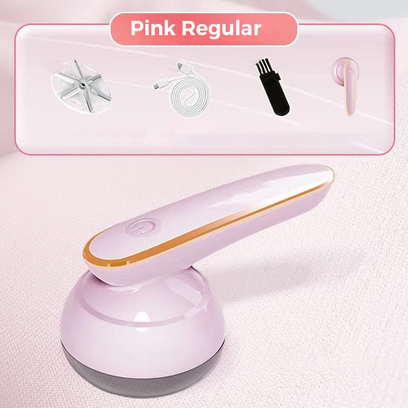 🔥 ¡50% DE DESCUENTO! 🔥  Máquina Recargable para Eliminar Bolas de Pelo – Elimina Pelusas y Bobas de Ropa y Telas con Facilidad ✨👚🧥