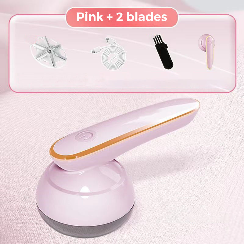 🔥 ¡50% DE DESCUENTO! 🔥  Máquina Recargable para Eliminar Bolas de Pelo – Elimina Pelusas y Bobas de Ropa y Telas con Facilidad ✨👚🧥