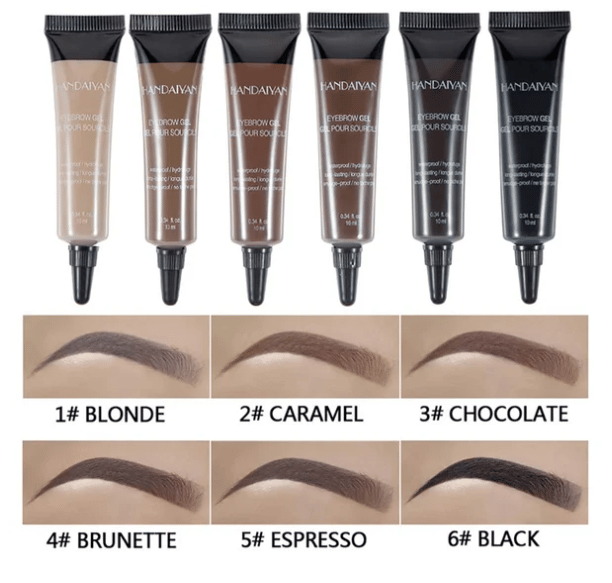 🌟✨ Gel Profesional para Cejas a Prueba de Agua con Color – Diseño Perfecto, Larga Duración y Naturalidad en Cada Aplicación 💕🖌️