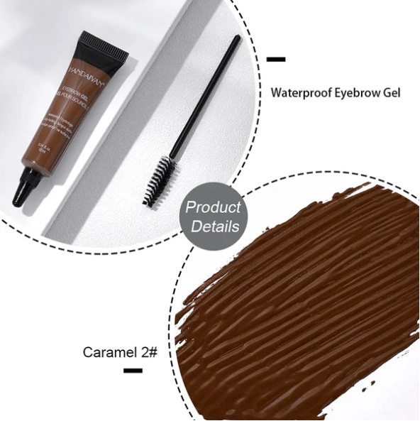 🌟✨ Gel Profesional para Cejas a Prueba de Agua con Color – Diseño Perfecto, Larga Duración y Naturalidad en Cada Aplicación 💕🖌️