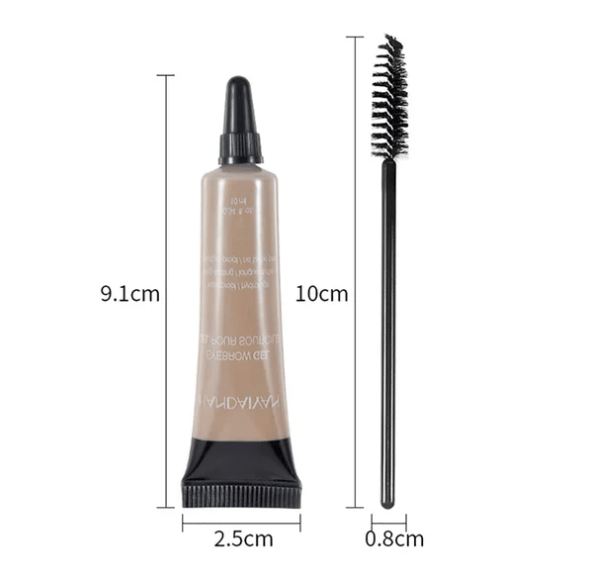 🌟✨ Gel Profesional para Cejas a Prueba de Agua con Color – Diseño Perfecto, Larga Duración y Naturalidad en Cada Aplicación 💕🖌️