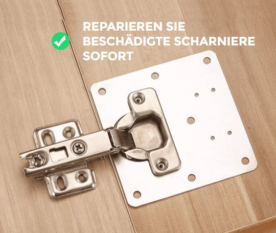 🛠️🚪 Kit de Reparación de Bisagras Reforzado – Puertas Firmes como Nuevas 🔩✨