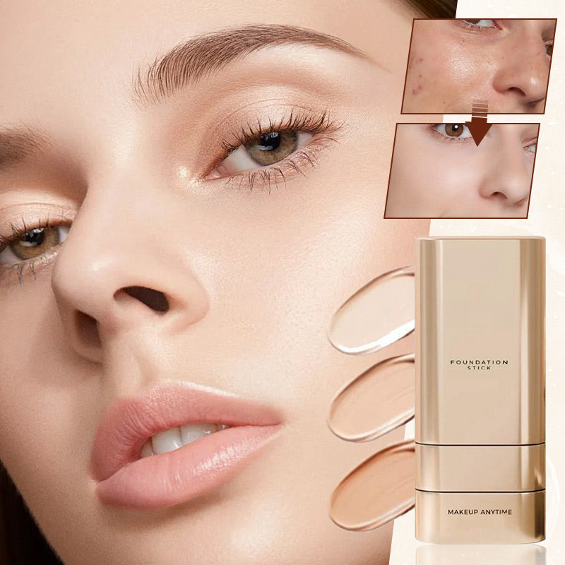 🔥 Base en Stick para Maquillaje – Nutre, Hidrata y Ofrece 3 Tonos para un Acabado Impecable 💖✨ Ideal para Mujeres Activas 👩‍💼