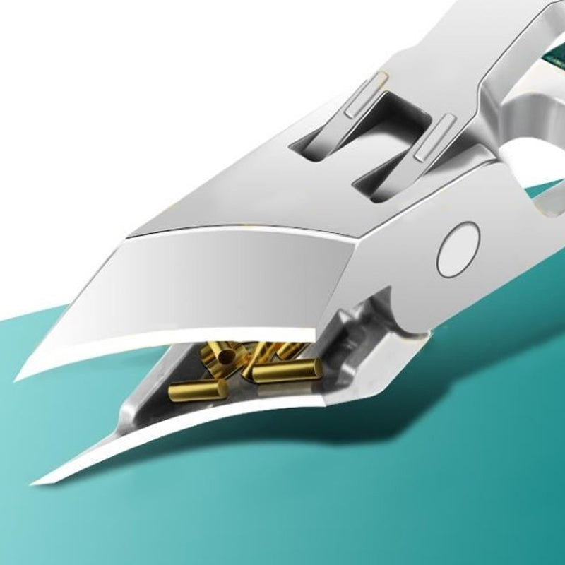 ⏰🔥 ¡50% DE DESCUENTO POR TIEMPO LIMITADO! ✂️ Cortaúñas Antisalpicaduras 25° – Precisión y Seguridad en Casa 🌿✨