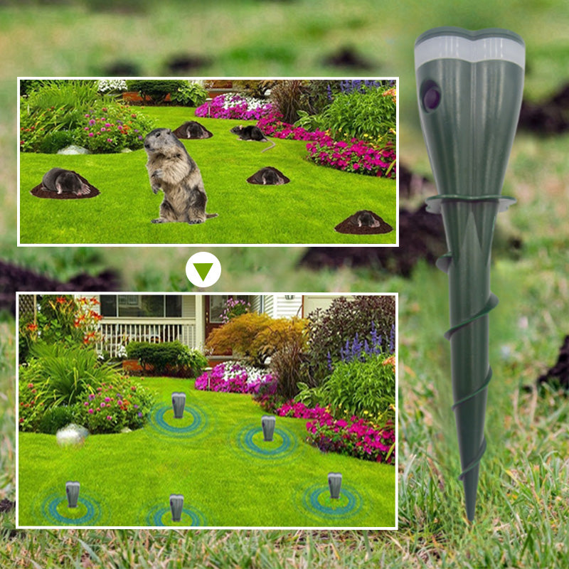 ⏰ ¡Oferta Limitada 50% OFF! 🌸 Repelente de Topos Solar a Prueba de Agua – Protege tu Jardín de Forma Ecológica y Silenciosa 🌱☀️