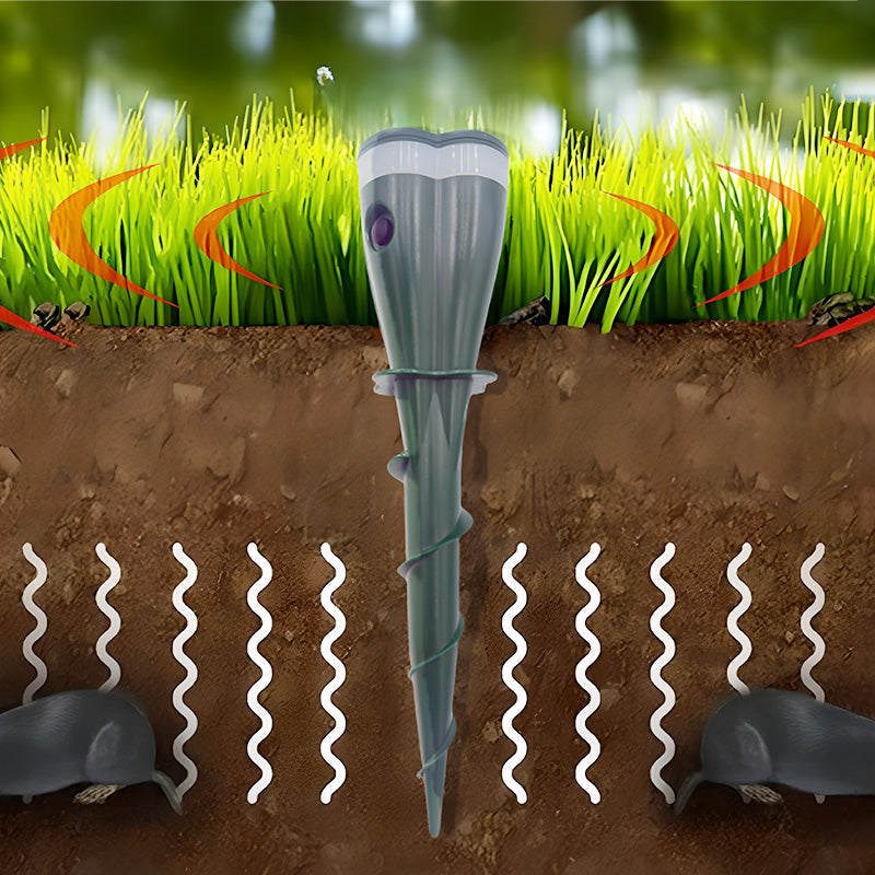 ⏰ ¡Oferta Limitada 50% OFF! 🌸 Repelente de Topos Solar a Prueba de Agua – Protege tu Jardín de Forma Ecológica y Silenciosa 🌱☀️