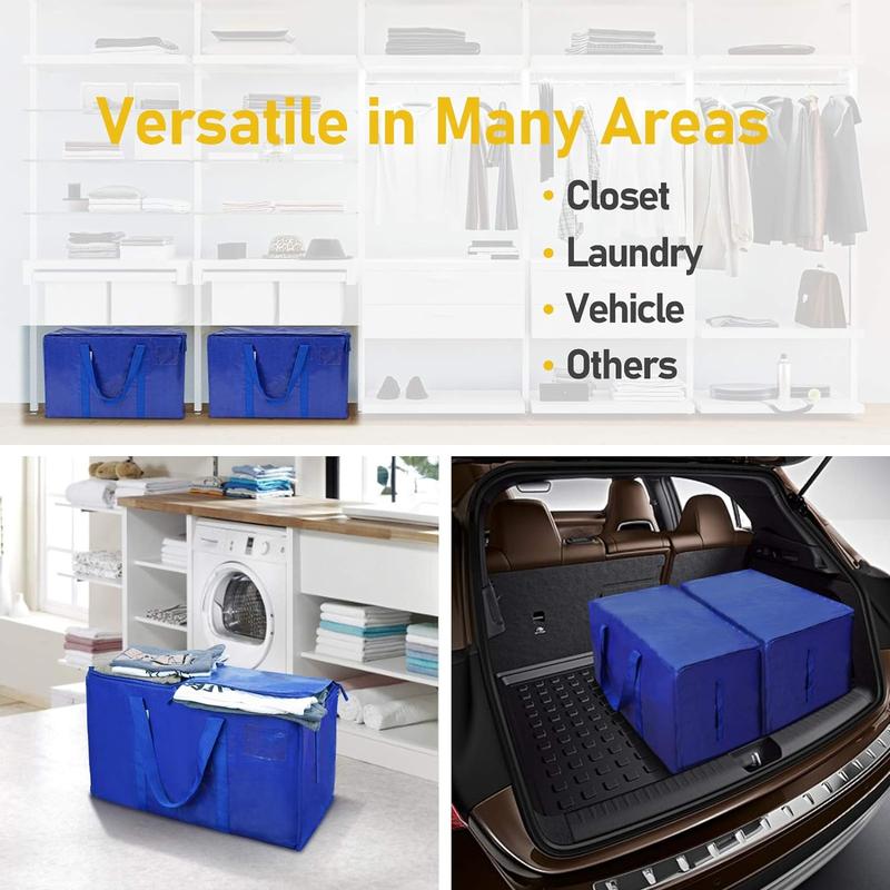 🔥 ¡50% DE DESCUENTO! 🔥 🏠 Bolsa XL Multifuncional Ultra Resistente para Almacenamiento y Mudanzas 🧳✨ – Gran Capacidad, Plegable y Fácil de Transportar