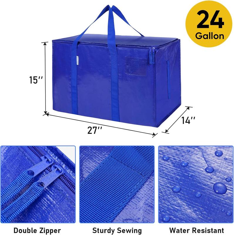 🔥 ¡50% DE DESCUENTO! 🔥 🏠 Bolsa XL Multifuncional Ultra Resistente para Almacenamiento y Mudanzas 🧳✨ – Gran Capacidad, Plegable y Fácil de Transportar