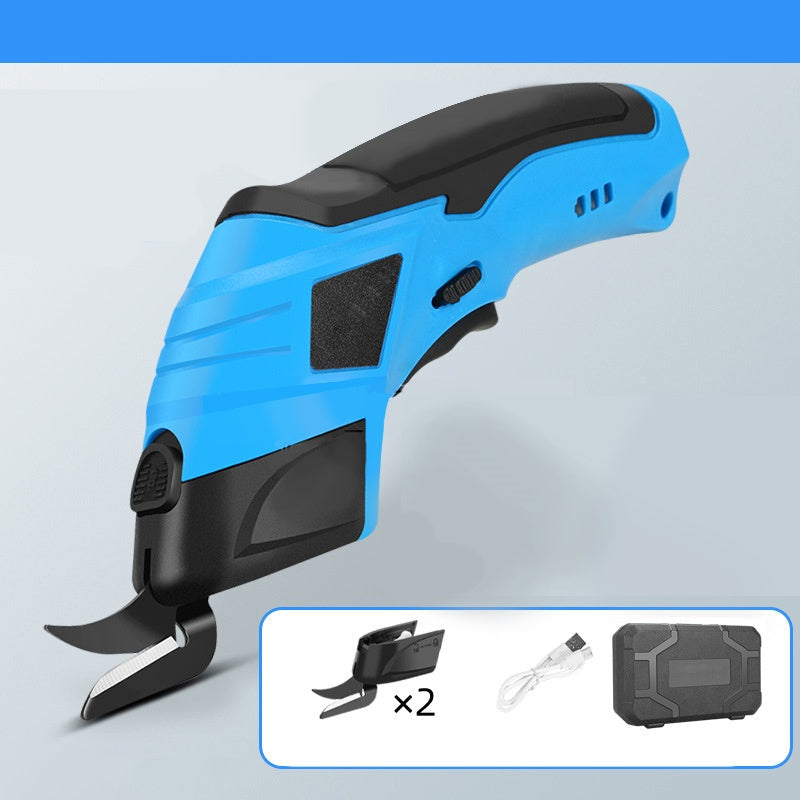 ✂️✨ Tijeras Eléctricas Portátiles para Tela – Corte Preciso y Suave con Batería de Litio Recargable 🔋🧵🪡