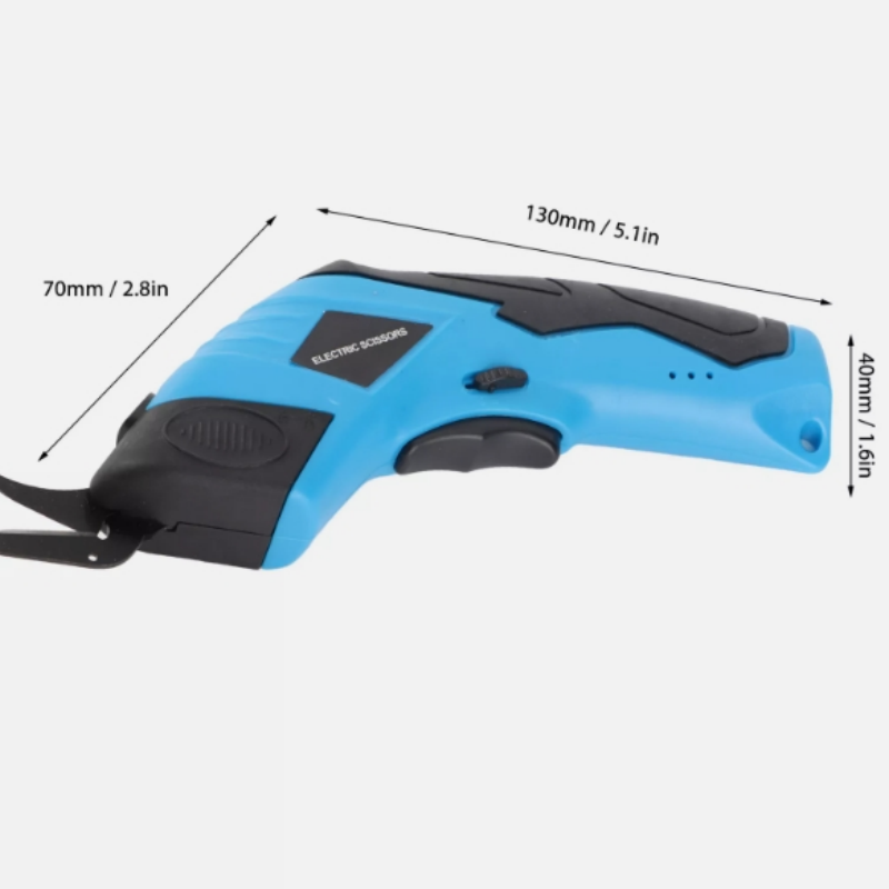 ✂️✨ Tijeras Eléctricas Portátiles para Tela – Corte Preciso y Suave con Batería de Litio Recargable 🔋🧵🪡