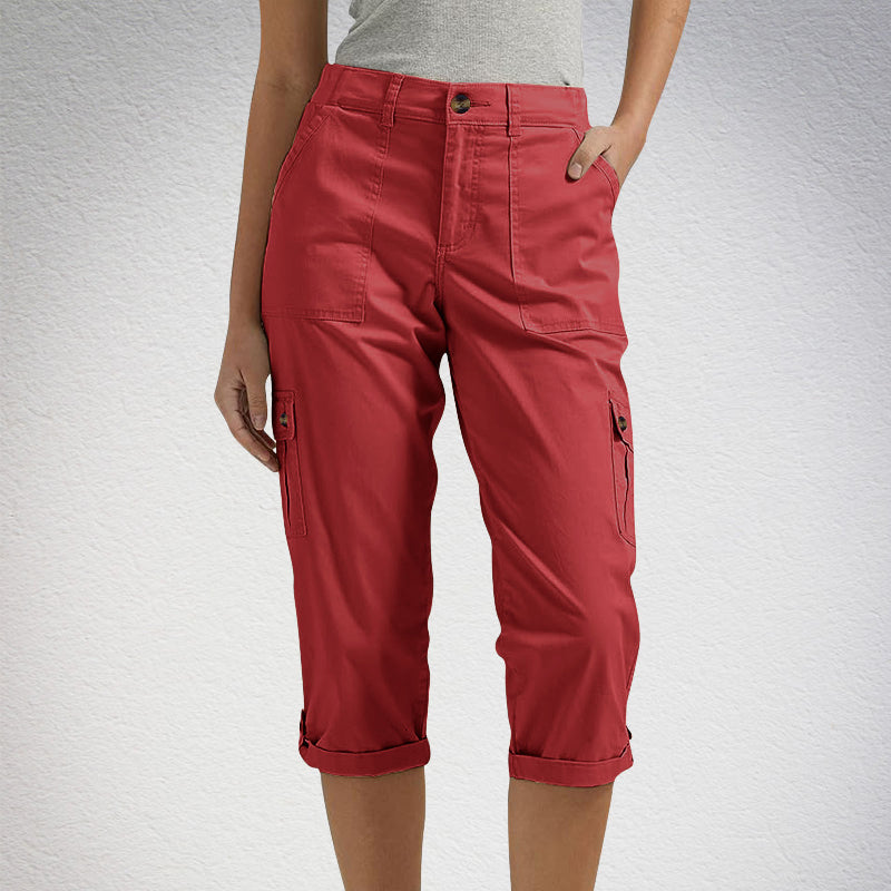 ⏰🔥 ¡50% DE DESCUENTO POR TIEMPO LIMITADO! 👖 Pantalones Cortos de Mujer – Cómodos, Elásticos y con Múltiples Bolsillos para Cada Día ✨🌸