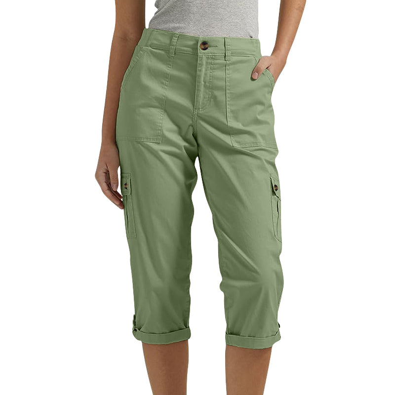 ⏰🔥 ¡50% DE DESCUENTO POR TIEMPO LIMITADO! 👖 Pantalones Cortos de Mujer – Cómodos, Elásticos y con Múltiples Bolsillos para Cada Día ✨🌸