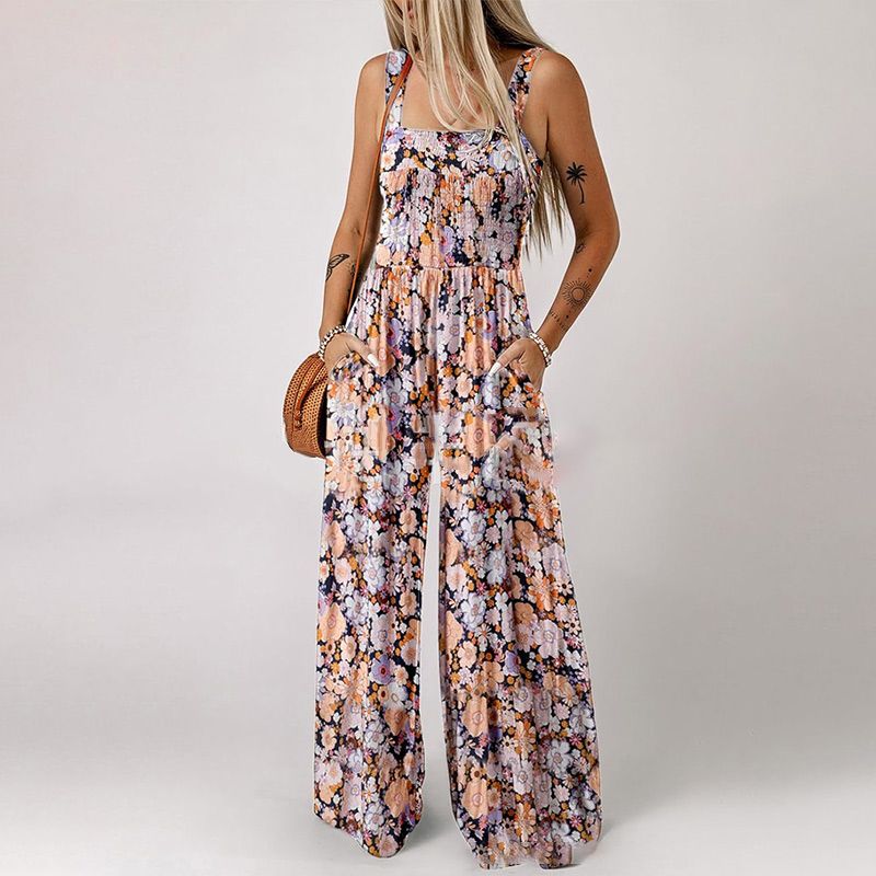 👗 Mono Sin Mangas con Estampado Casual para Mujer – Estilo Fresco y Cómodo para el Verano 🌼🏖️