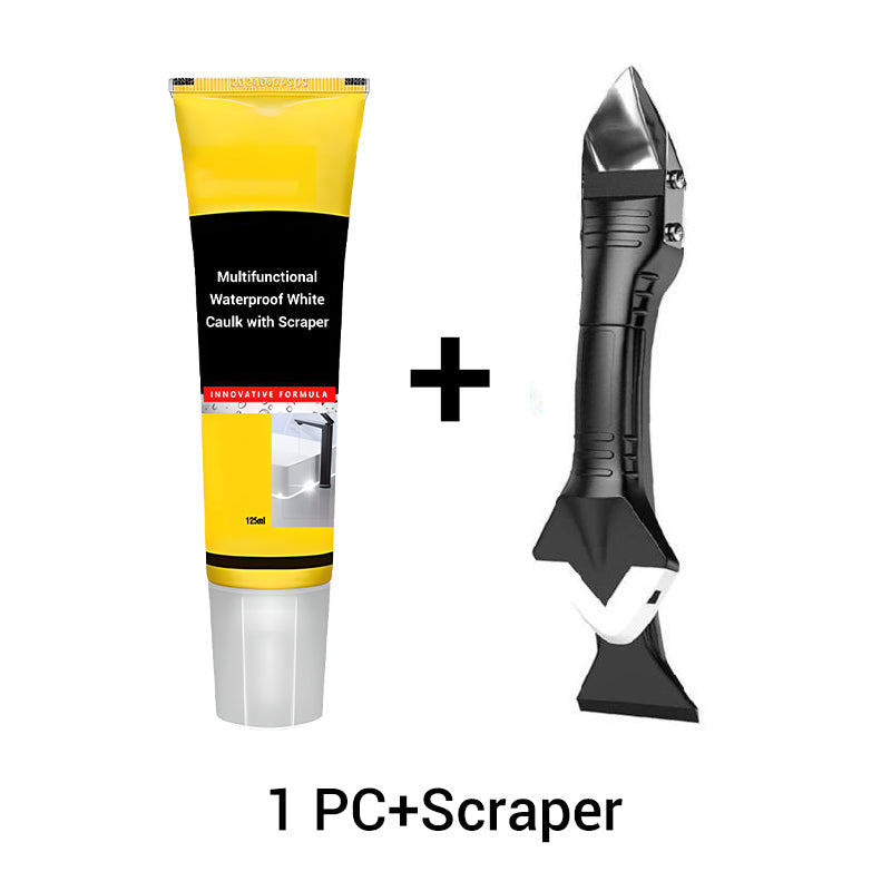 🔥 50% DE DESCUENTO 🔥 Masilla Blanca Impermeable Multifuncional con Rascador – Repara, Sella y Protege Todo en Minutos 💪✨