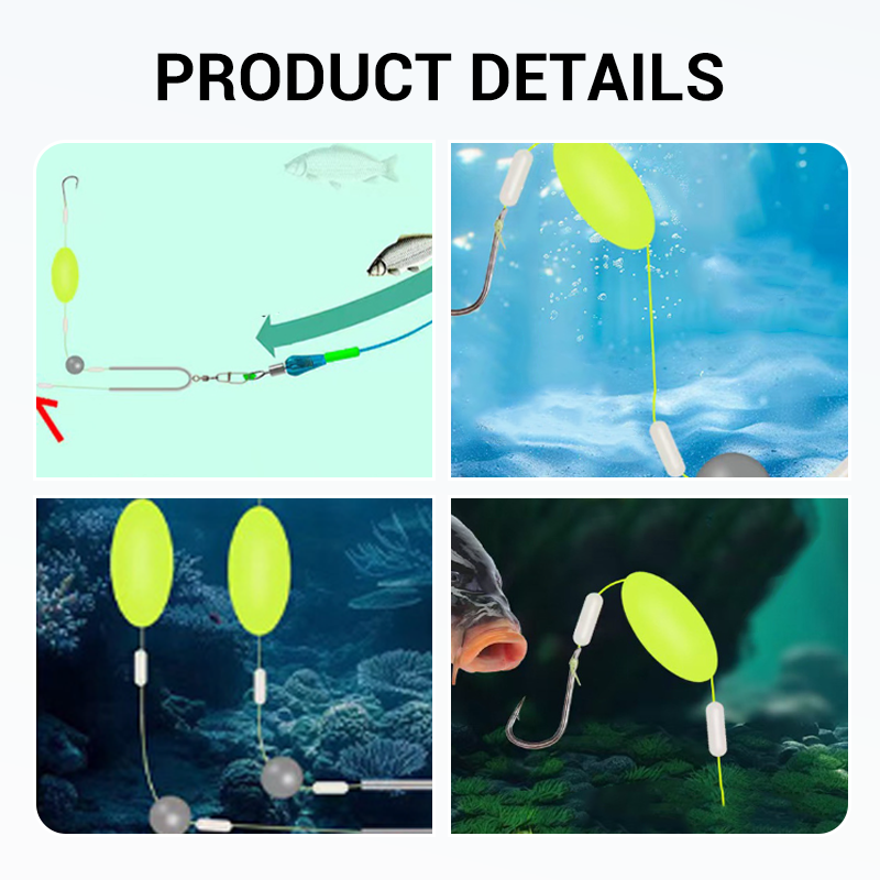 🎣🌊 ¡OFERTA 50% OFF! Aparejo de Pesca con Flotador – Más Picadas, Más Capturas