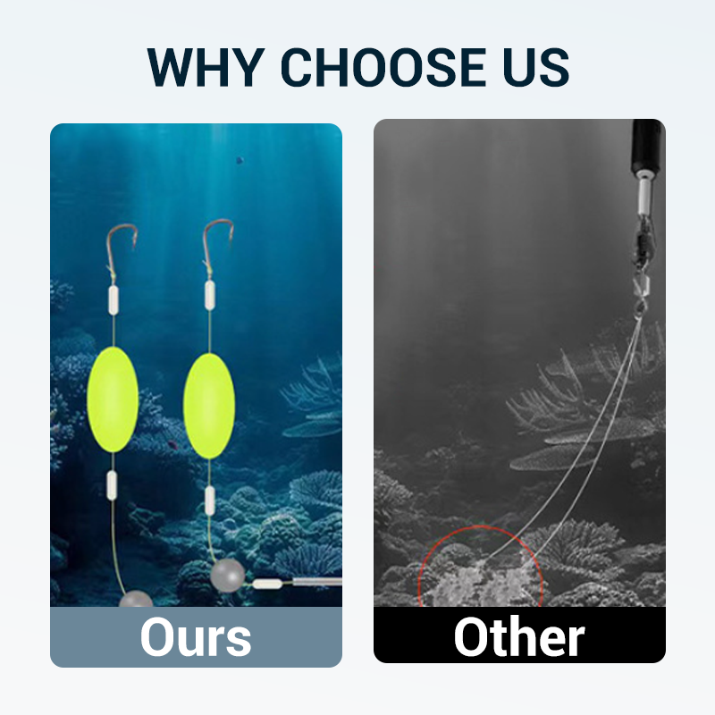 🎣🌊 ¡OFERTA 50% OFF! Aparejo de Pesca con Flotador – Más Picadas, Más Capturas