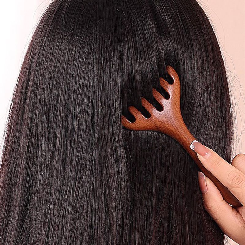 💆‍♀️✨ Peine de Masaje de Seis Garras – Relajación Profunda y Estimulación del Cuero Cabelludo