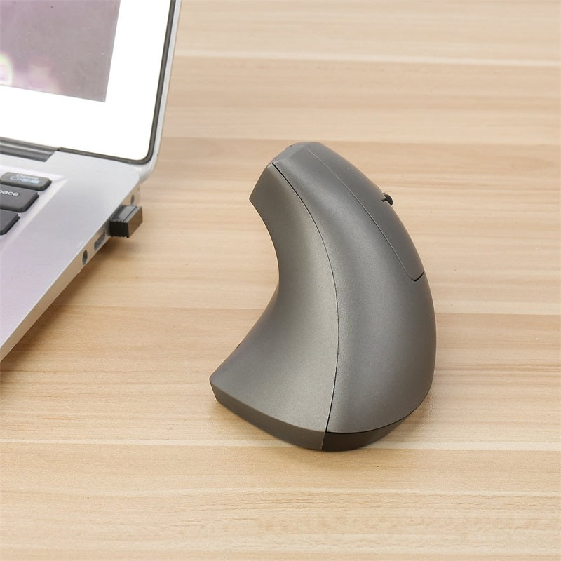 ⏰ÚLTIMO DÍA - 50% de descuento🖱️✨Ratón óptico vertical ergonómico inalámbrico recargable por USB