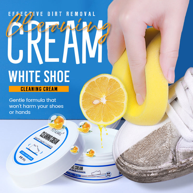 👞 Crema Limpiabotas Blanca – Limpieza y Brillo Profesional para tu Calzado ✨🧼