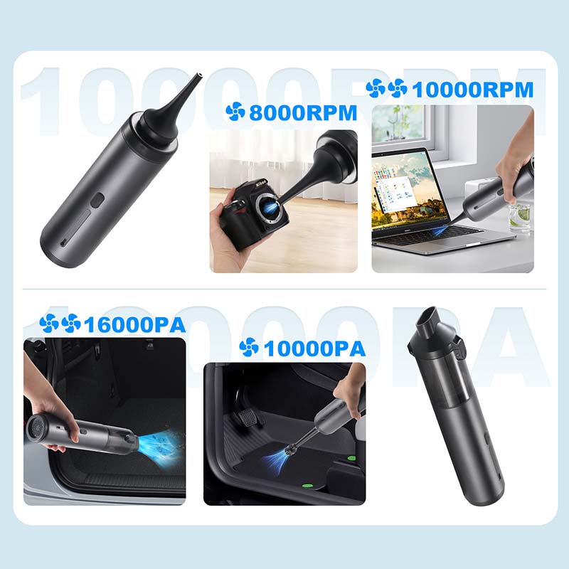 ⏰🔥 ¡50% DE DESCUENTO POR TIEMPO LIMITADO! 🚗 Aspiradora Inalámbrica para Coche – Potente, Ligera y Perfecta para una Limpieza Rápida en Todo Momento ✨🧹