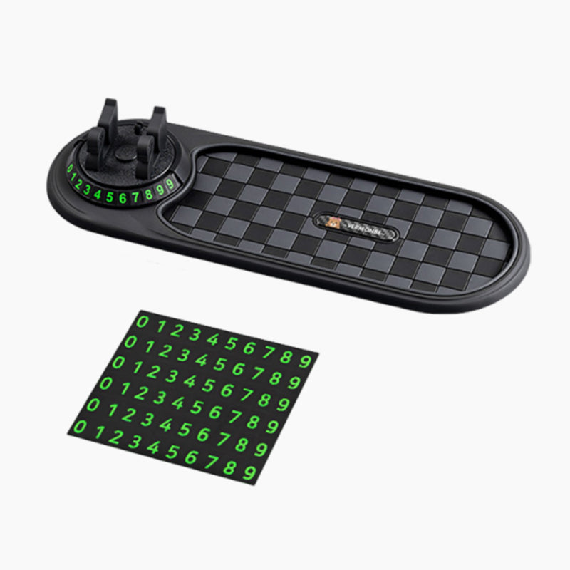 🚗✨ Alfombrilla Antideslizante para Salpicadero con Soporte para Teléfono 📱🔥 ¡Mantén tu coche organizado y tu teléfono siempre a la mano! 🚙💨