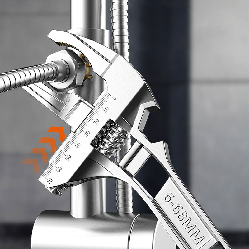 🔥🔧 Llave de Fregadero Reversible – Apertura Ajustable 6-68 mm para Reparaciones Fáciles y Rápidas 🛠️🚰