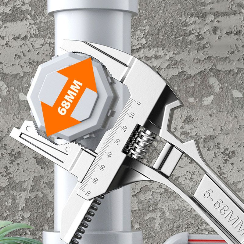 🔥🔧 Llave de Fregadero Reversible – Apertura Ajustable 6-68 mm para Reparaciones Fáciles y Rápidas 🛠️🚰