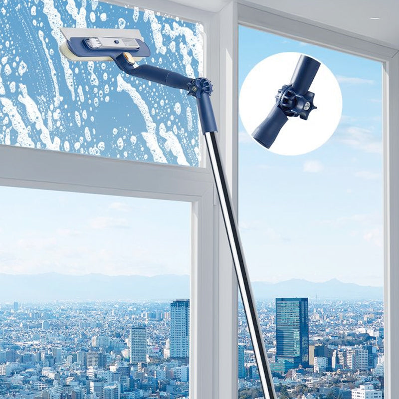 🔥 ¡50% DE DESCUENTO! 🔥 🧽🪟 Estantería Segura para Limpieza de Ventanas en Alturas – Diseño con Ventosas de Alta Sujeción y Escurridor Profesional para Limpieza Fácil y Segura 🏙️✨