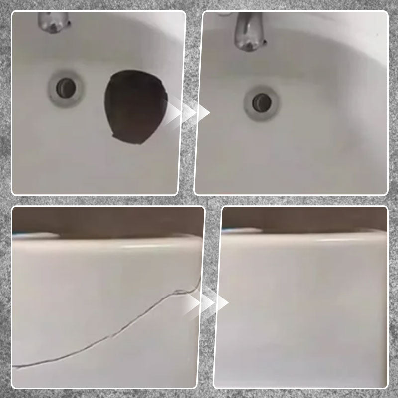 🛠️ Kit Multifuncional de Reparación para Grietas en Baldosas y Piedra – Restaura y Sella sin Obras, Resistente al Agua 💧✨