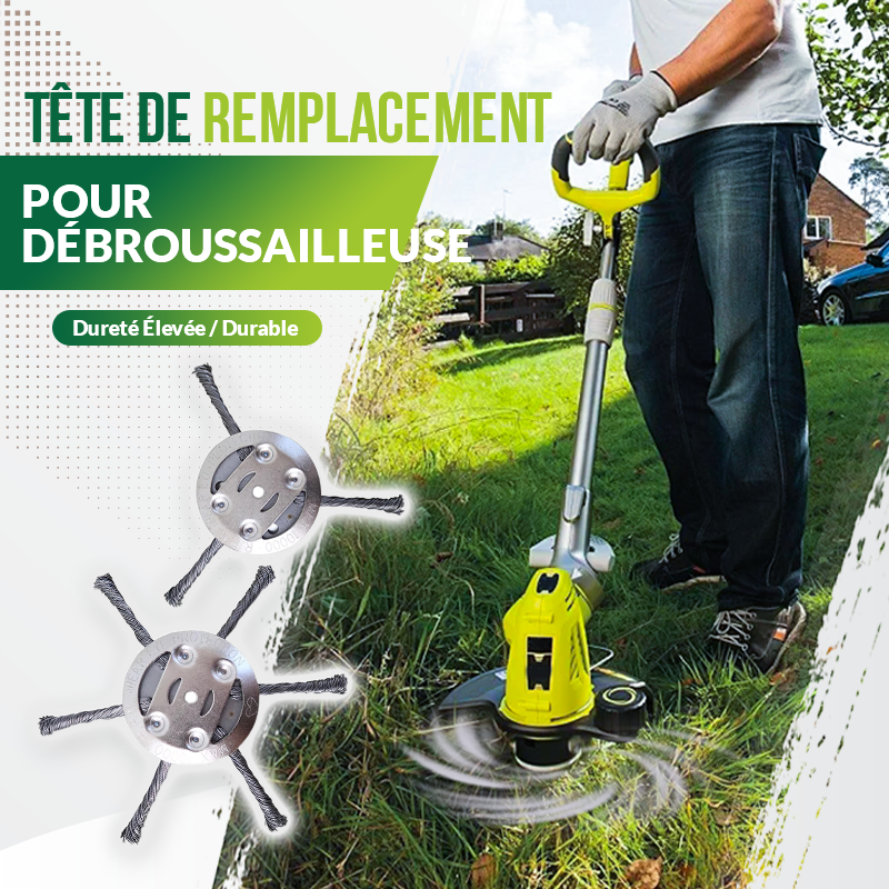 ⏰ ¡Oferta Limitada 50% OFF! 🔧 Cabezal de Repuesto Universal para Desbrozadora – Fácil de Instalar y Duradero para Jardinería 🌿✨