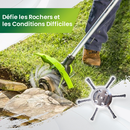 ⏰ ¡Oferta Limitada 50% OFF! 🔧 Cabezal de Repuesto Universal para Desbrozadora – Fácil de Instalar y Duradero para Jardinería 🌿✨